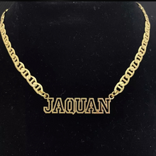 Load image into Gallery viewer, Stainless Steel Name Necklace set
