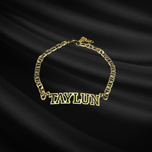 Load image into Gallery viewer, Stainless Steel Name Necklace set
